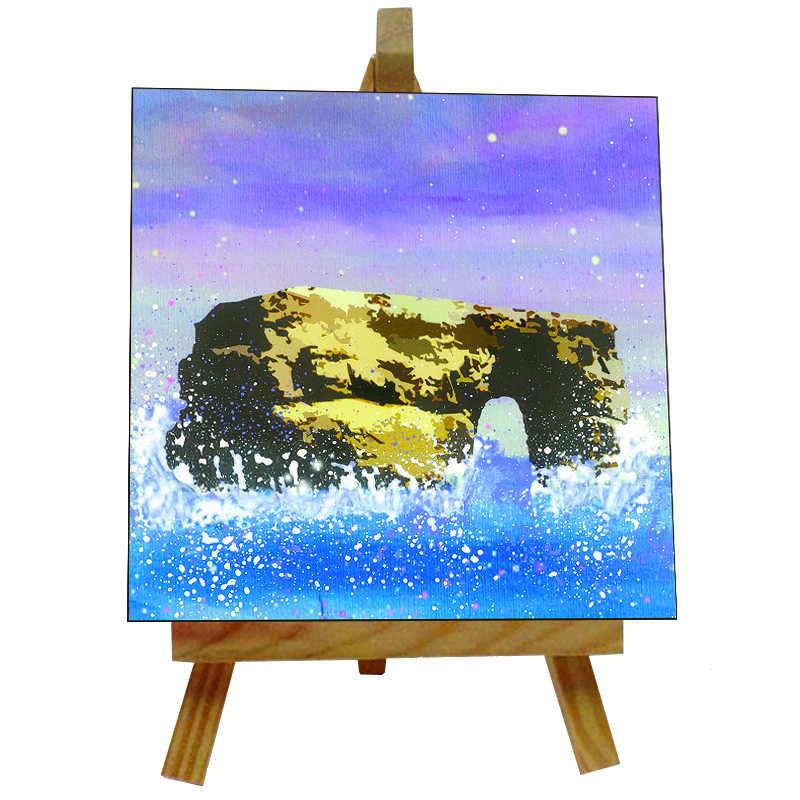 Marsden Rock Tile with Easel